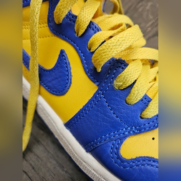 Nike Air Jordan 1 Retro High OG PS Reverse Laney Kids Unisex Size 3Y FD2597-700 - Picture 14 of 15